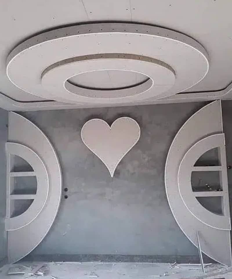 partition ,POP Ceiling ,Roof Design , false ceiling 0