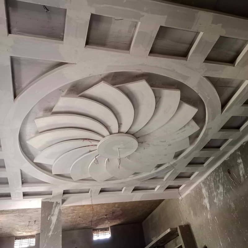 partition ,POP Ceiling ,Roof Design , false ceiling 1