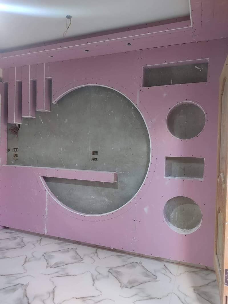 partition ,POP Ceiling ,Roof Design , false ceiling 11