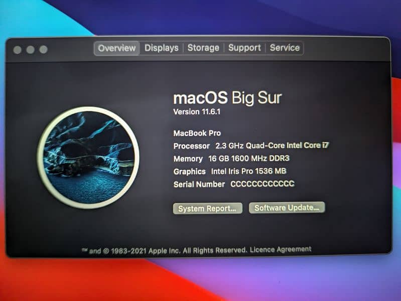 MACBOOK PRO 2014 7