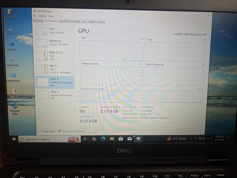 Core i5 / i7 8th 10th Gen 2gb 4gb Nvidia Graphic Card Dell Hexacore 4