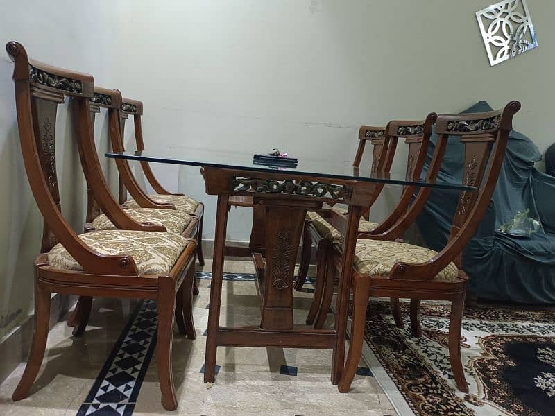 six seater dining table 2