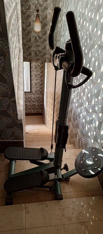 Stepper manual machine. . with swister and Bicep band 0