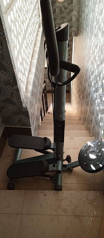 Stepper manual machine. . with swister and Bicep band 1