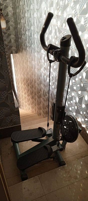 Stepper manual machine. . with swister and Bicep band 4