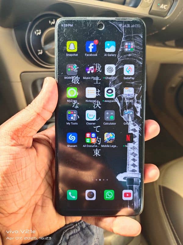 INFINIX NOTE 10 10/10 CONDITION WITH BOX PTA APPROVED 9
