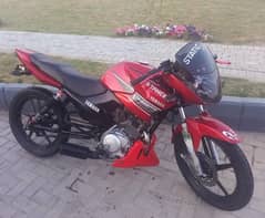 YAMAHA YBR modefay Lahoor number
