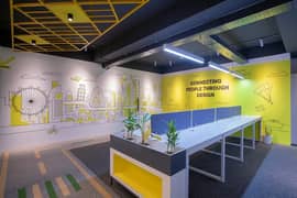 Office Interior Renovation Office decor 3d design Architect inetrior