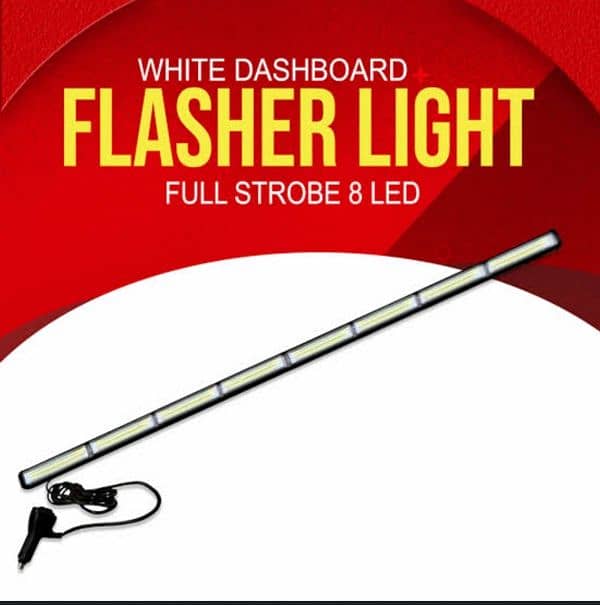 8 LED BAR LIGHT WHITE 1