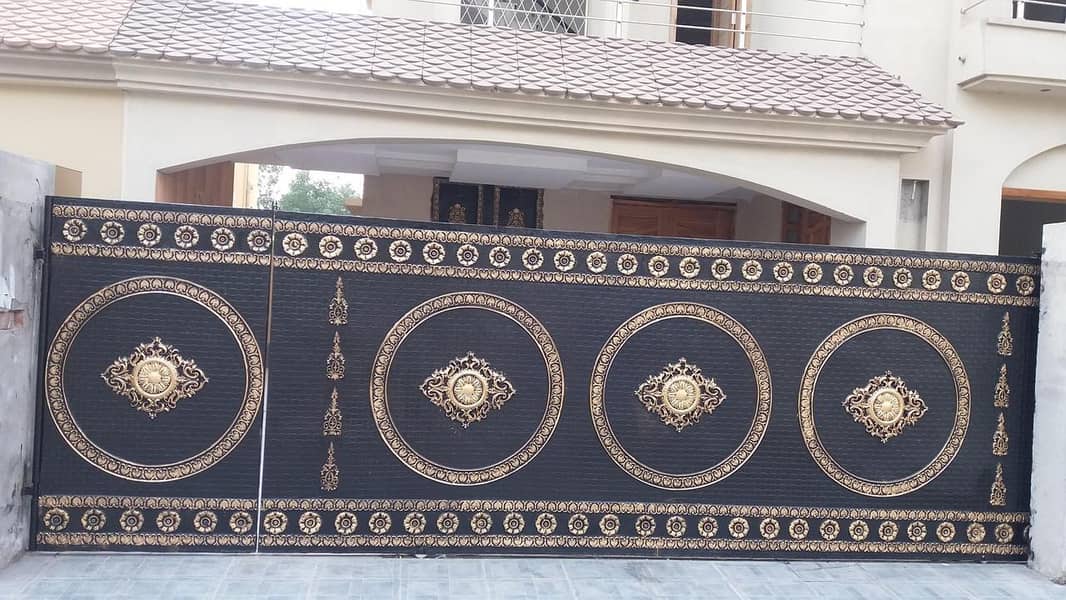 Gate -Steel Gate Design - Sliding Gate Design- Main Gate - Strong Gate 1