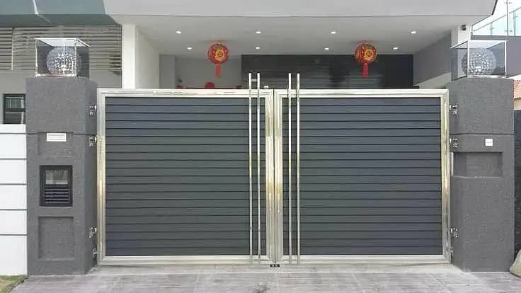 Gate -Steel Gate Design - Sliding Gate Design- Main Gate - Strong Gate 8