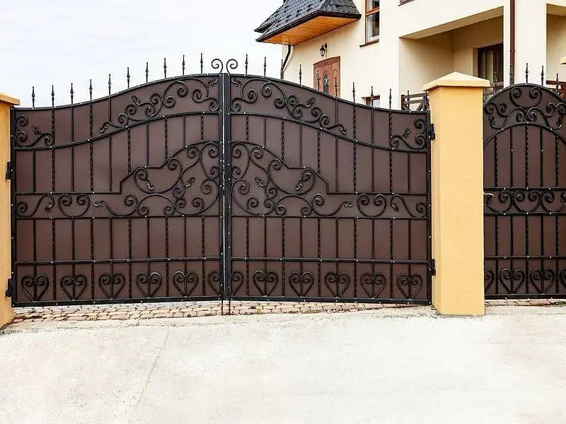 Gate -Steel Gate Design - Sliding Gate Design- Main Gate - Strong Gate 9