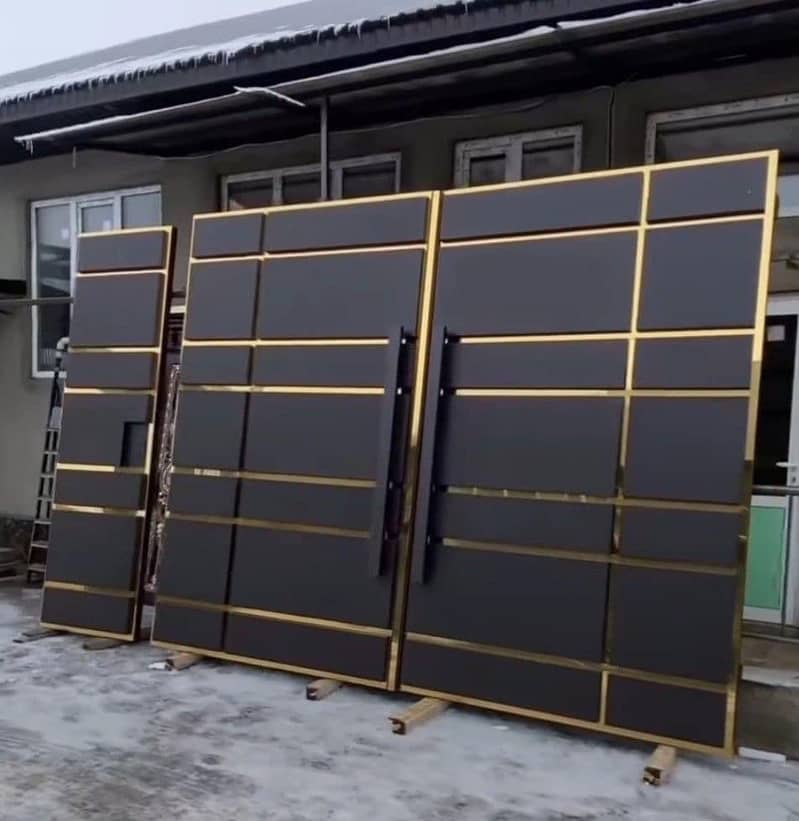 Gate -Steel Gate Design - Sliding Gate Design- Main Gate - Strong Gate 12