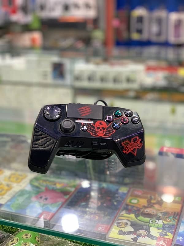 PS3 and PS4 street fighter v edition controller 0