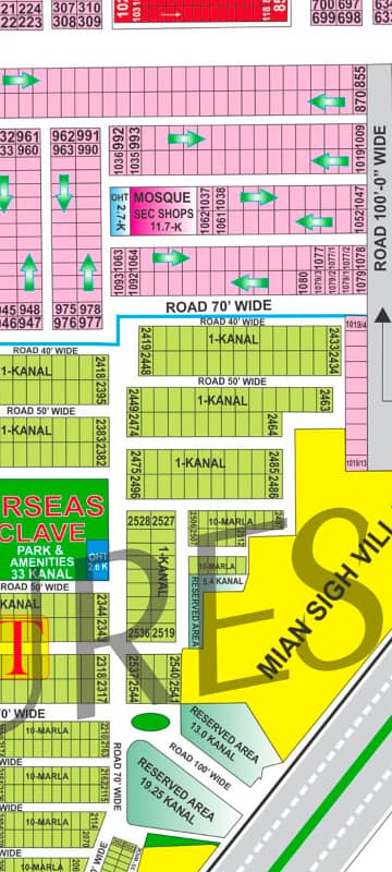 10 Marla plot in phase 7 block T 0