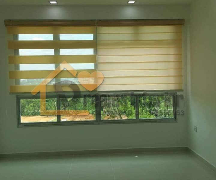Office Blind,window Blind. remote control blind,zebra blind. rollar 10