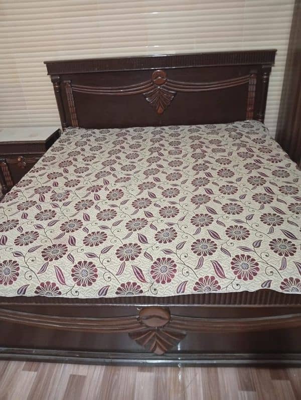 Double Bed with Side Tables 1