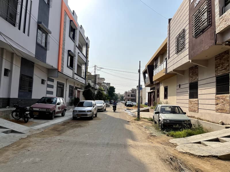 40 Feet Road Facing 400 Sq Yards West Open Most Reasonable Plot Available For Sale 7