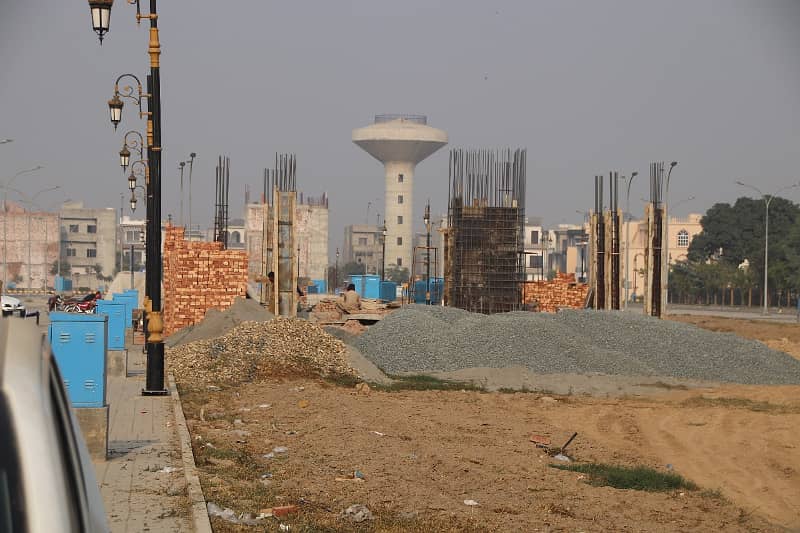 One Sided Open 10 Marla Commercial Plot Are Available For Sale In Etihad Town Lahore 6