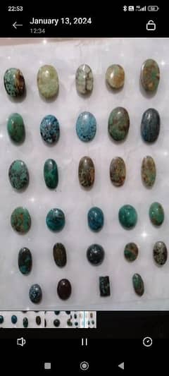 Feroza Stones different prices