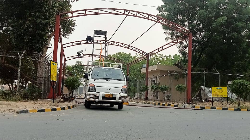 Tensile Shades | Car parking shade | PEB Sheds | Pvc Tensile shades 13