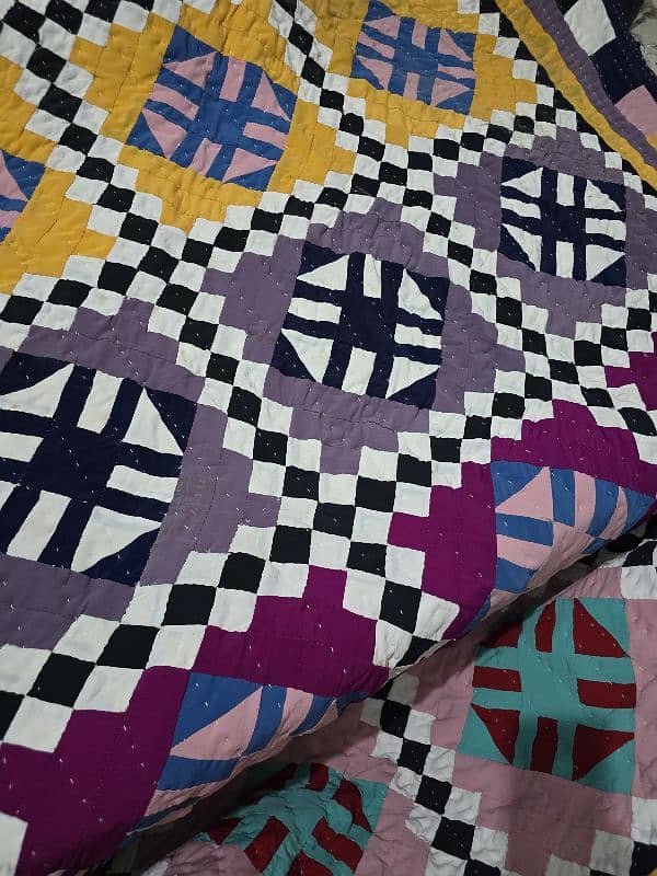 MORA Blanket and Sindhi Handmade Heavy Rilli and blanket for sale 8