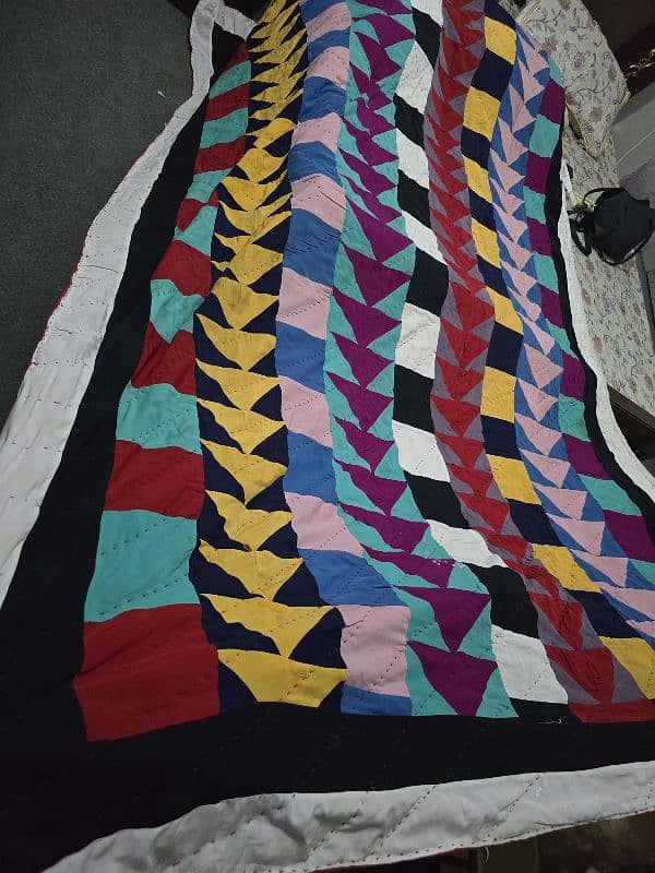 MORA Blanket and Sindhi Handmade Heavy Rilli and blanket for sale 9