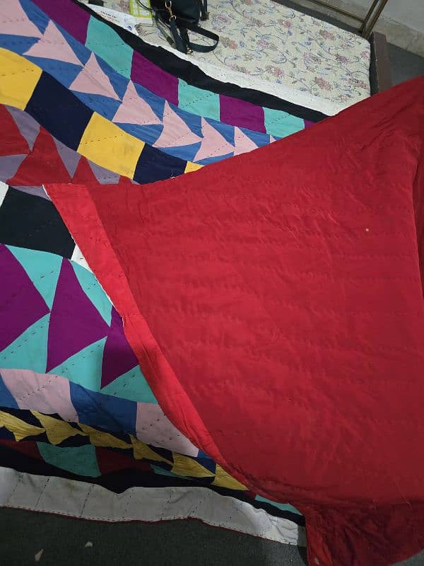 MORA Blanket and Sindhi Handmade Heavy Rilli and blanket for sale 11