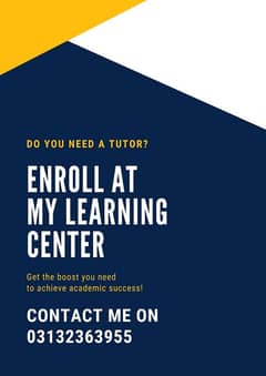 Home Tutor available in Gulshan Iqbal block 13-c