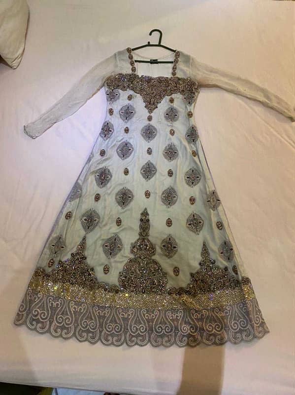 wedding clothes one dress medium by Sonia azhar one sherara mijenda 0