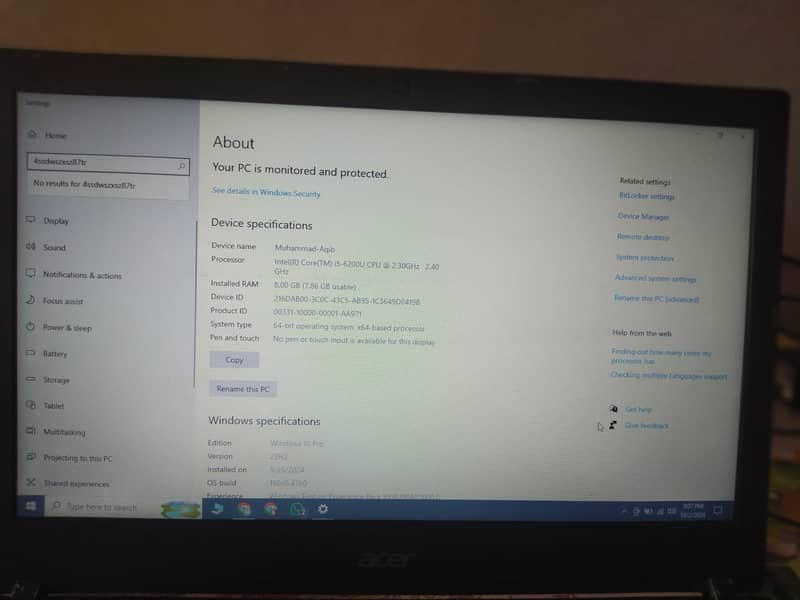 Acer TravelMate P-449M 8/256 SSD 1
