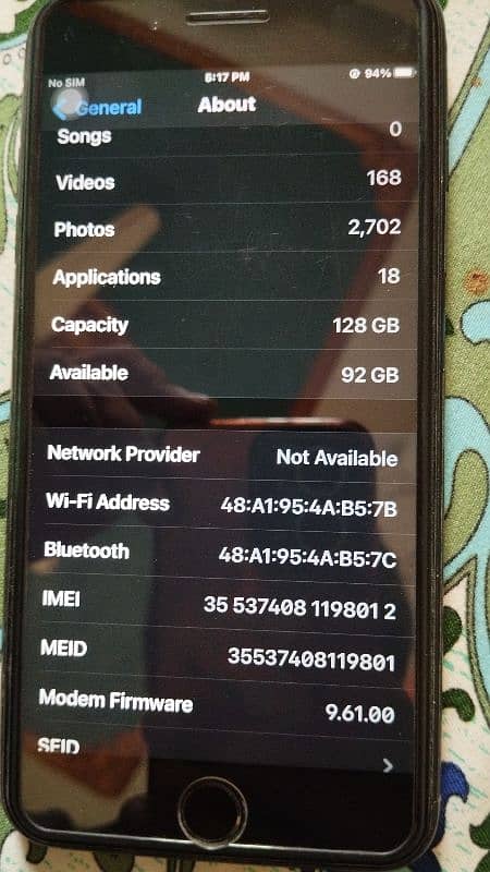 Non pta but 2 m0nth Working sim Home button Finger print All okay 5