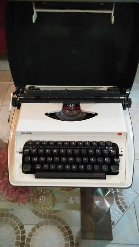 vintage olympia typewriter 0