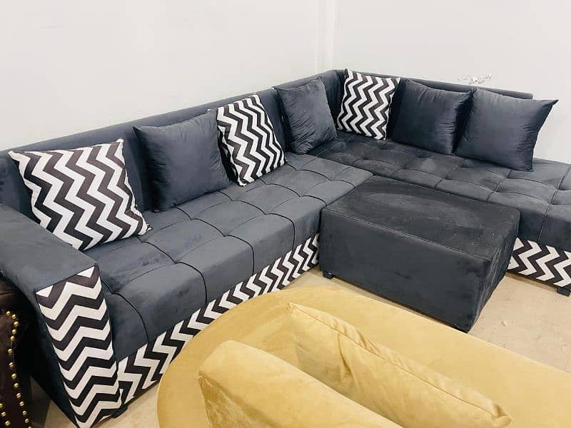 L shape corner sofa/ 5 seater sofa/ 7 seater sofa sets on loww prices 1