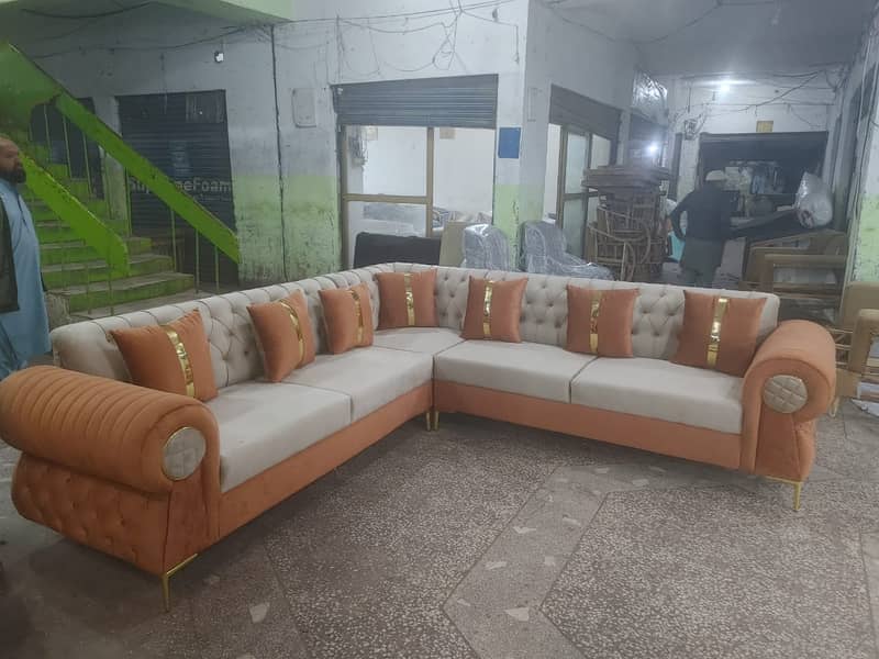 Sofa Set - L Shape Sofa - 6 Seater Sofa Set - Poshish Sofa - Sofa Set 0
