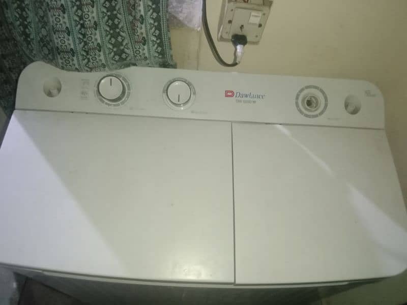 Dawlance Double washing machine Rs. 25,000 new condition (03015571321) 1