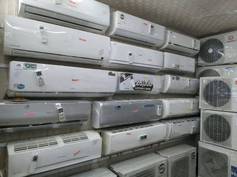 Used DC inverter Orient Kenwood Haier brand AC with warranty 4