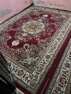 turkey  mashine made used rug carpet 2 carpets