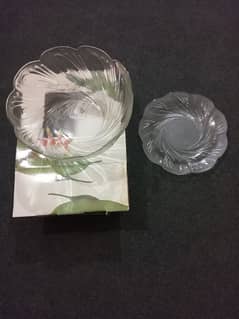 crystal Ric plate and Big bowl mad turkey