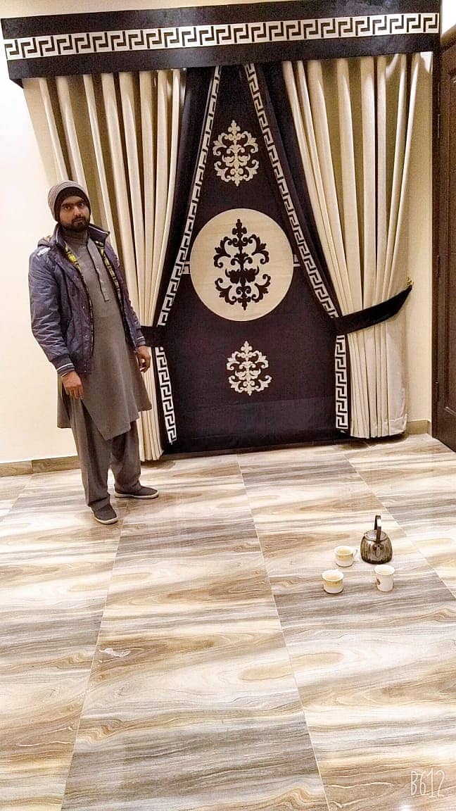 Curtains Blind | Parday | Blinds | Wallpaper | Majlis | Luxury Curtain 4