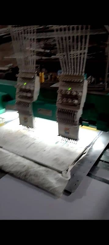do hd embroidery machine new condition high speed 400 by 600 1