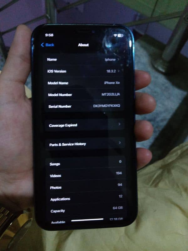 iPhone XR 64gb jv 10/10 Converted 1
