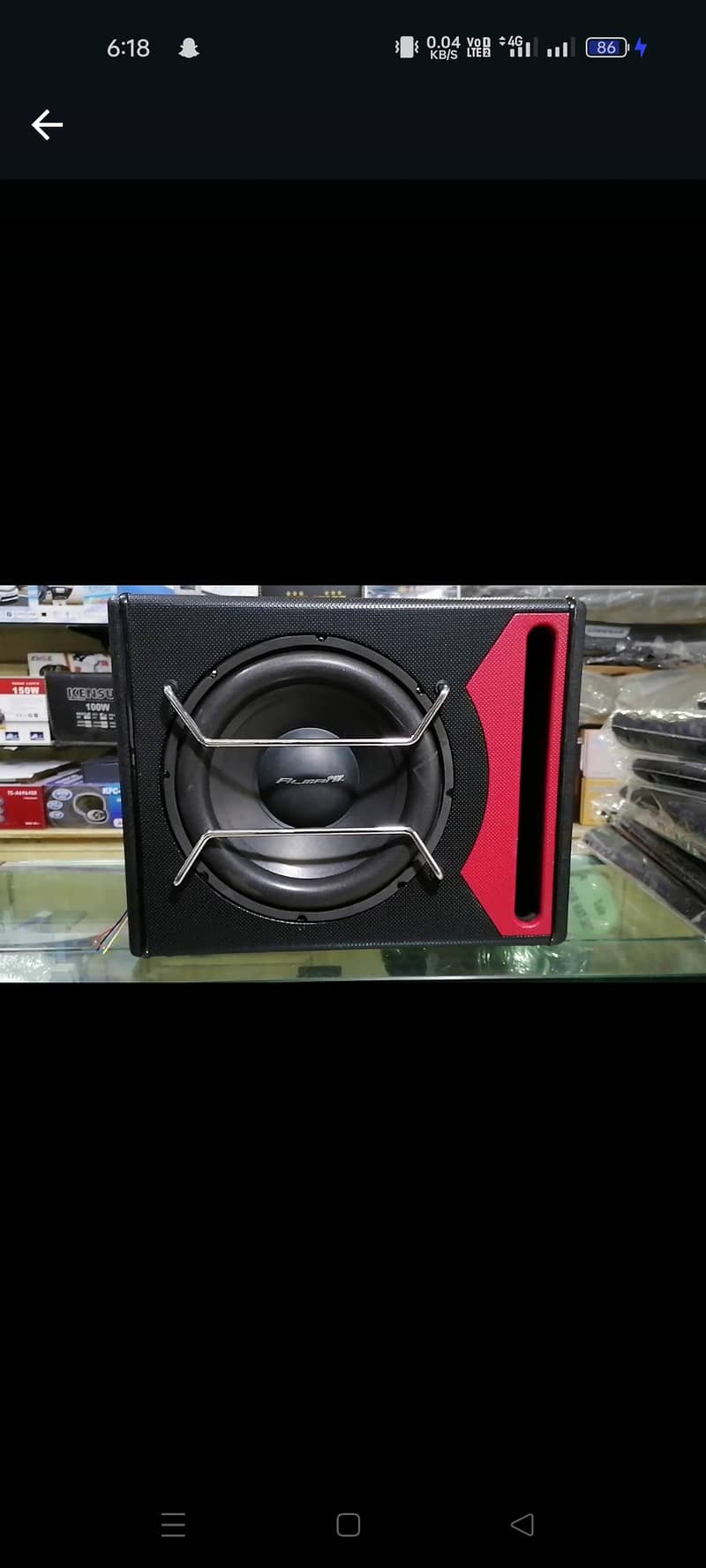 Woafers for car excellent in sound and base brand new condition. 0