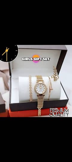 Premium quality girls diamond jewelry watch