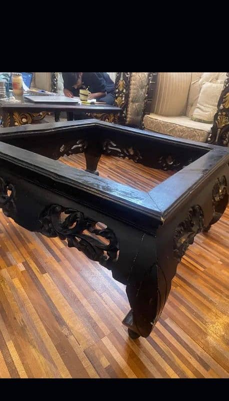 Heavy Wooden Center Table 2