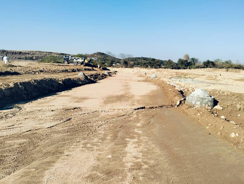 Bahria Enclave Sector J 8 Marla Sime Develop 8 Marla Plot Available For Sale Good Location 0
