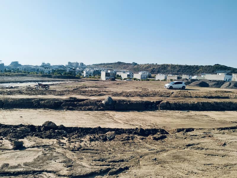 Bahria Enclave Sector J 8 Marla Sime Develop 8 Marla Plot Available For Sale Good Location 1