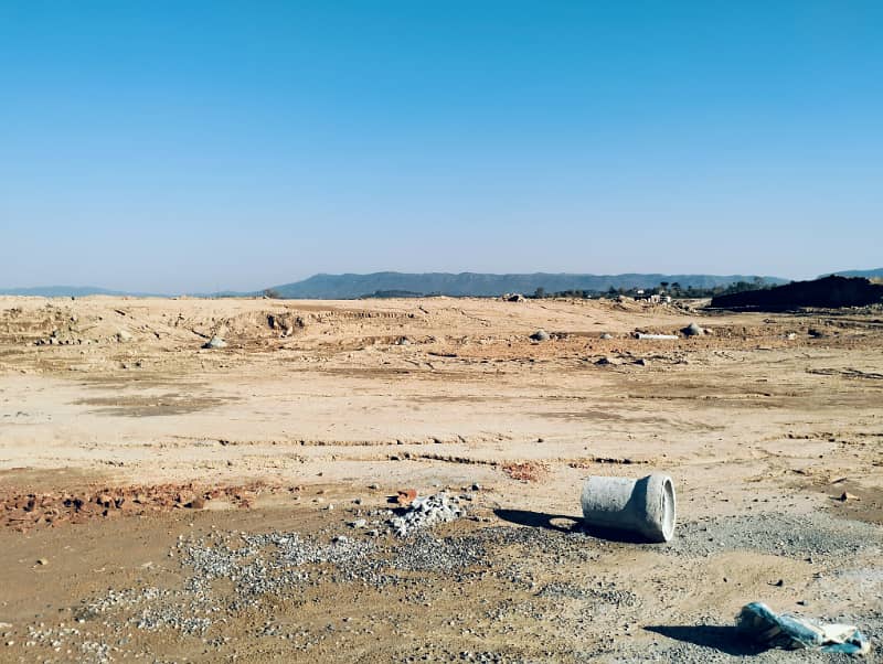 Bahria Enclave Sector J 8 Marla Sime Develop 8 Marla Plot Available For Sale Good Location 2