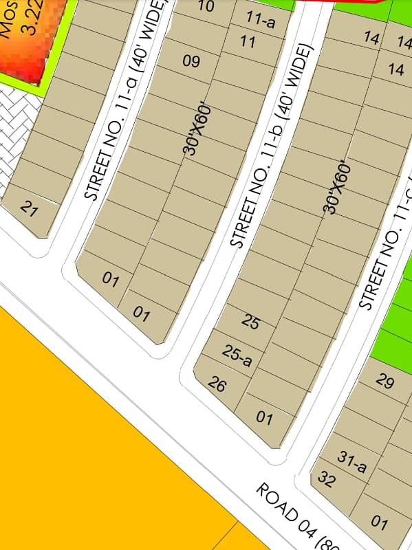 Bahria Enclave Sector J 8 Marla Sime Develop 8 Marla Plot Available For Sale Good Location 4