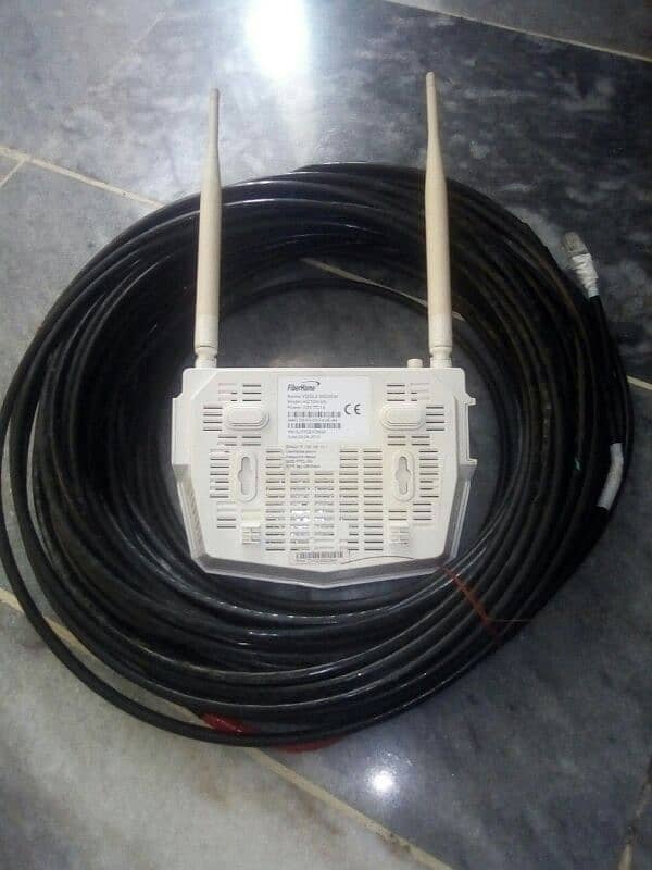 PTCL ROUTER AND ETHERNET CABLE 3